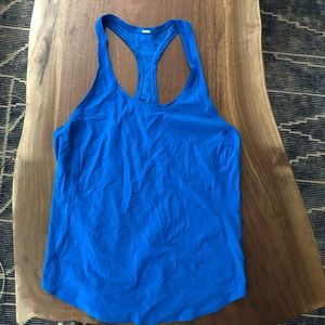 Blue Lululemon Tank